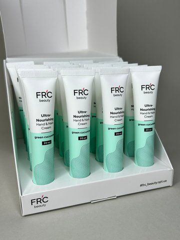 Крем для рук та нігтів зволожуючий FRC 20 шт20 мл (Green Cucumber) Крем для рук та нігтів зволожуючий FRC 20 шт20 мл (Green Cucumber) фото