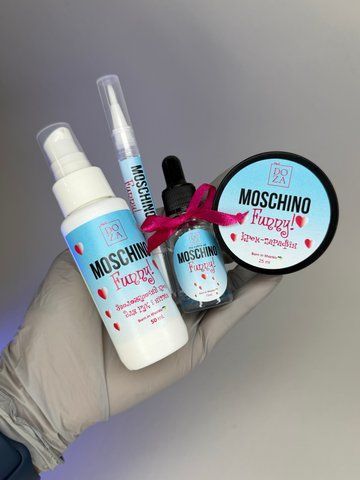 набір для догляду за шкірою рук та кутикулою "Moschino Funny" набір для догляду за шкірою рук та кутикулою "Moschino Funny" фото