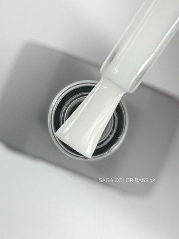 SAGA professional COLOR BASE з пензликом 11 (молочний), 10 мл фото