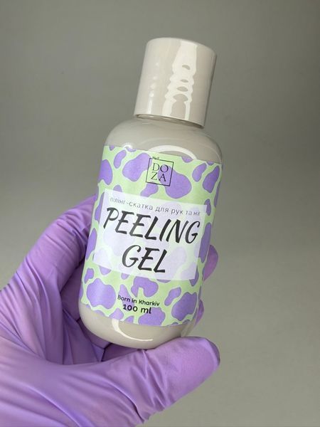 Пілінг-скатка для рук та ніг NailDoza Peeling Gel, 100 мл. New!!! Пілінг-скатка для рук та ніг NailDoza Peeling Gel, 100 мл. фото