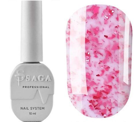 SAGA professional LEAF BASE 6 (молочний з рожевою поталлю), 9 мл SAGA professional LEAF BASE 6 (молочний з рожевою поталлю), 9 мл фото