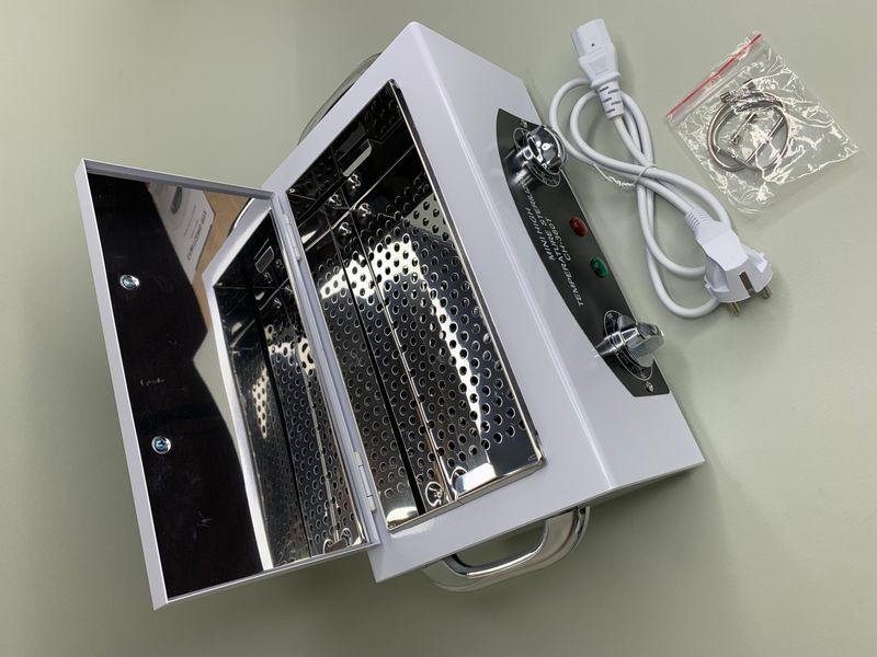 Сухожаровий стерилізатор CH-360T CHROME EXCLUSIVE WHITE для стерилізації інструментів Сухожаровий стерилізатор CH-360T  для стерилізації інструментів фото
