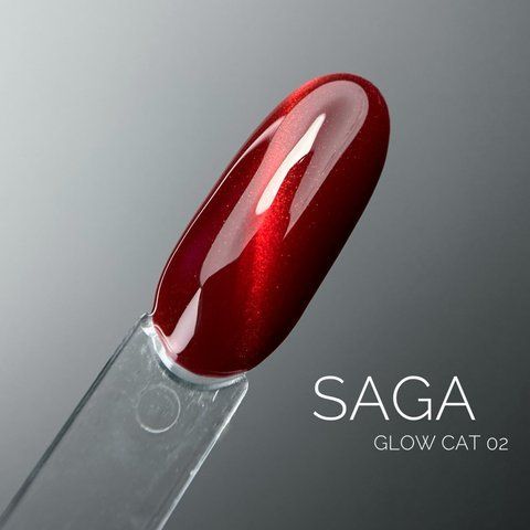 Гель-лак котяче око Saga Glow 02, 10 мл Гель-лак котяче око Saga Glow 02, 10 мл фото