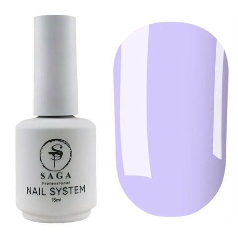 SAGA Professional Liquid Gel № 33 - жидкий гель для наращивания, сиреневый, 15 мл SAGA Professional Liquid Gel № 33 - рідкий гель для нарощування, блакитний, 15 мл фото
