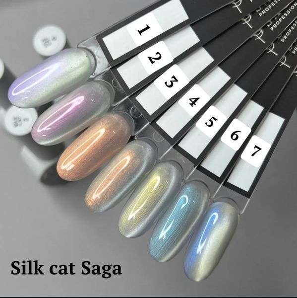 Saga Professional Gel polish SILK CAT №03, 10 мл фото
