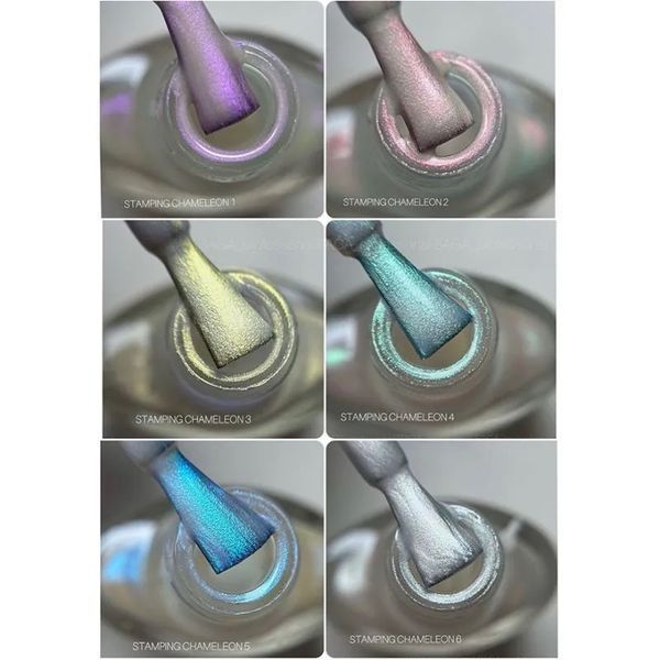 Saga professional Лак для стемпінгу Stamping Chameleon 8 мл №03 Saga professional Лак для стемпінгу Stamping Chameleon 8 мл №03 фото