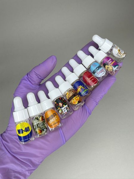 Набор мини-масел микс ароматы NailDoza (10 шт. *3 мл) (аромат может отличатся от фото) Набір міні-олійок  мікс аромати NailDoza (10 шт. *3 мл) фото