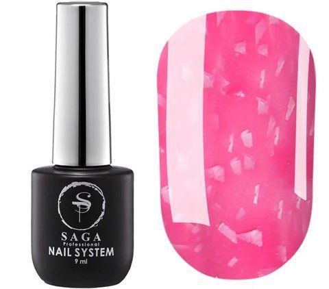 SAGA professional LEAF BASE 10 (яскраво-рожевий з поталлю), 9 мл SAGA professional LEAF BASE 10 (яскраво-рожевий з поталлю), 9 мл фото