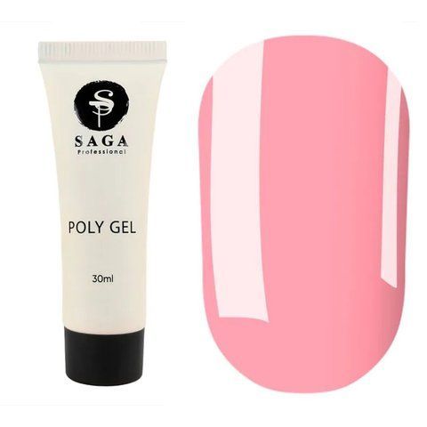 SAGA professional Полігель для нігтів POLY GEL NEW 06, 30 мл SAGA professional Полігель для нігтів POLY GEL NEW 06, 30 мл фото