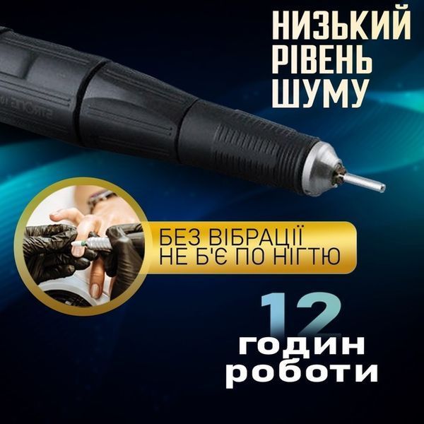 Ручка-микромотор  Strong 102L для фрезеров на 35000 об. Ручка-мікромотор 102L для фрезерів Strong на 35000 об. фото