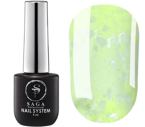 SAGA professional LEAF BASE 11 (лимонно-салатовий з поталлю), 9 мл SAGA professional LEAF BASE 11 (лимонно-салатовий з поталлю), 9 мл фото