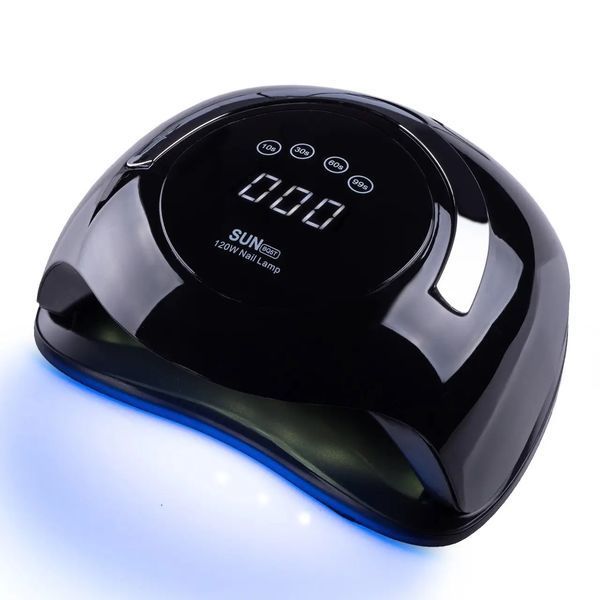 ЛАМПА ДЛЯ МАНІКЮРУ UV/LED SUN BQ-5T BLACK 120W фото