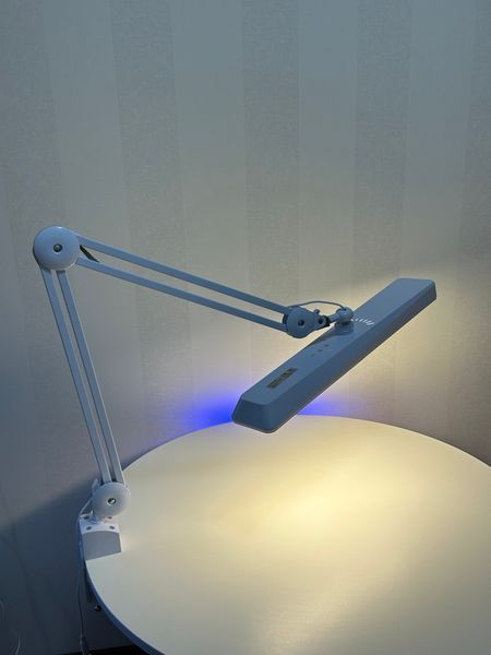 Лампа безтіньова настільна  30W, SMD 318 LED біла фото