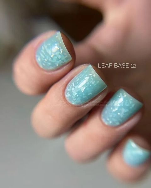 SAGA professional LEAF BASE 12 (небесний з поталлю), 9 мл SAGA professional LEAF BASE 12 (небесний з поталлю), 9 мл фото