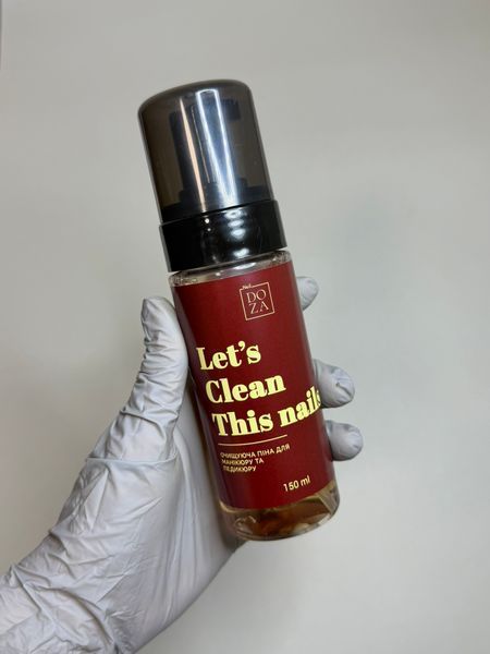 Очищаящая пена для маникюра и педикюра Nail Doza Let's clean this nails (Tom Ford Lost Cherry) 150 мл Очищаящая пена для маникюра и педикюра Nail Doza Let's clean this nails (Tom Ford Lost Cherry) 150 мл фото