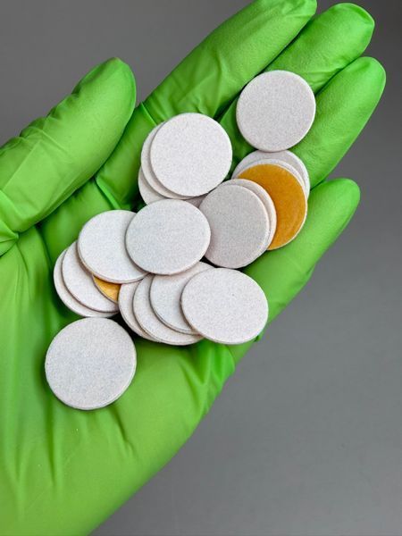 Сменные файлы NailDoza на пенной основе для пододиска 20 мм 320 grit Змінні файли NailDoza на пінній основі для пододиска 20 мм 320 grit фото