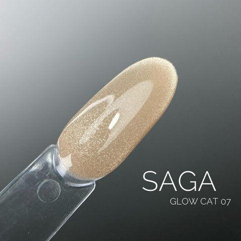 Гель-лак котяче око Saga Glow 07, 10 мл Гель-лак котяче око Saga Glow 07, 10 мл фото
