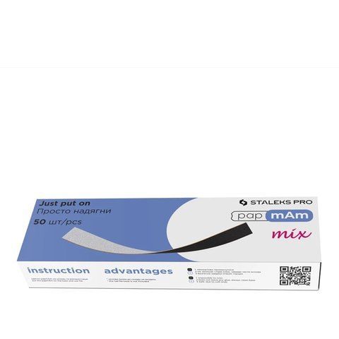 НАБІР ДВОСТОРОННІХ ЗМІННИХ ФАЙЛІВ PAPMAM MIX STALEKS PRO EXPERT 100/180 ГРИТ 22 50 ШТ DFCEMIX-22-100/180 НАБІР ДВОСТОРОННІХ ЗМІННИХ ФАЙЛІВ PAPMAM MIX STALEKS PRO EXPERT 100/180 ГРИТ 22 50 ШТ DFCEMIX-22-100/180 фото