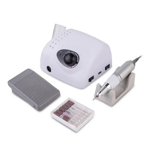 Фрезер для манікюру Bucos Nail Drill ZS-705 WHITE 65 ватів, 35 000 об (+6 фрез у подарунок) Фрезер для манікюру Bucos Nail Drill ZS-705 WHITE 65 ватів, 35 000 об (+6 фрез у подарунок) фото