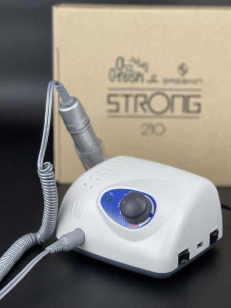 Фрезер для манікюру і педикюру Strong 210 з ручкою Strong 120II (Офіційний, оригінал) Фрезер для манікюру і педикюру Strong 210 з ручкою Strong 120II (Офіційний, оригінал) фото