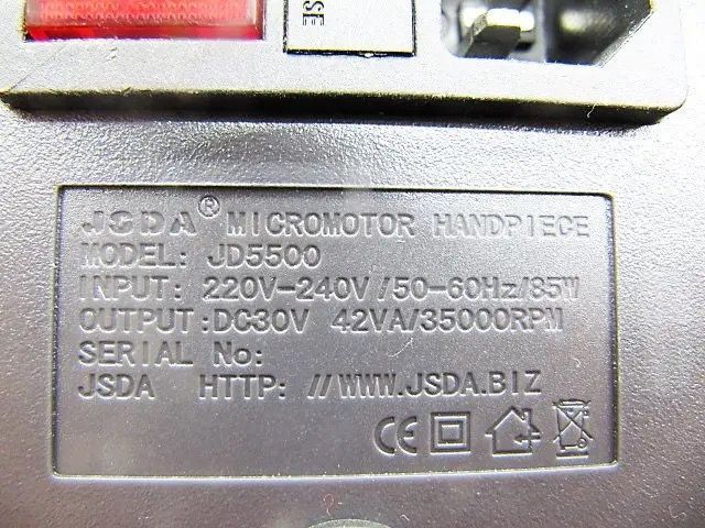 Фрезер для манікюру та педикюру JSDA JD 5500 85 W|35 000 тис об. Професійний фрезер для манікюру та педикюру JSDA JD 5500 85 W|35 000 тис об. фото