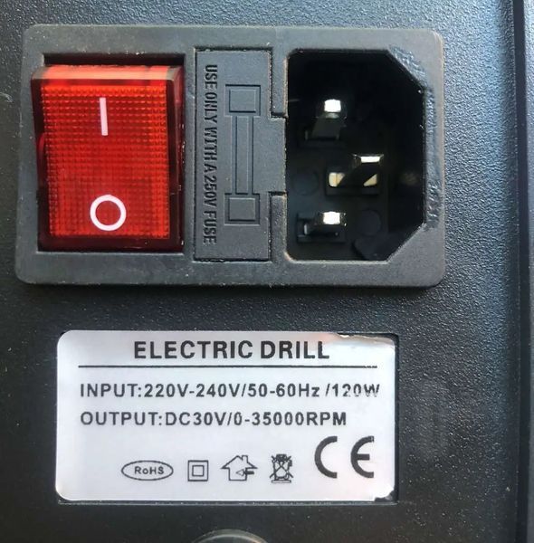 Фрезер для манікюру та педикюру JD-5500C 120W Оригінал! jsda5500c фото