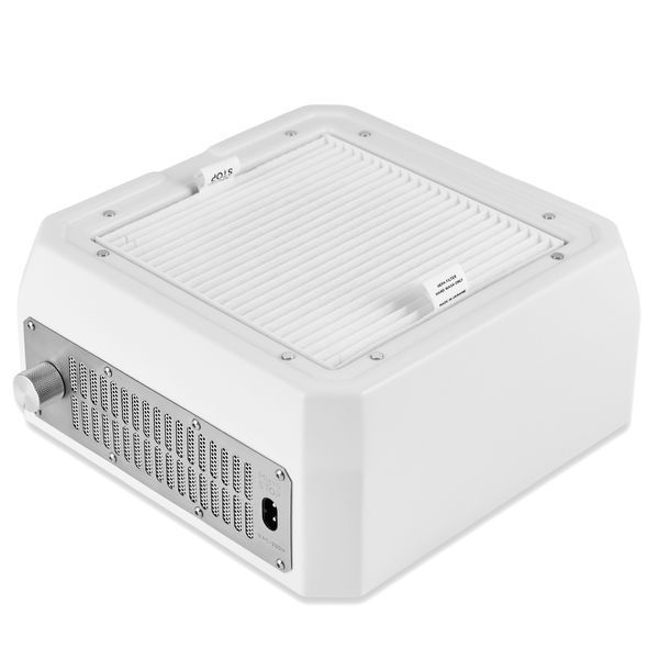 Настільна витяжка для манікюру з HEPA фільтром Microstop Base White Настольная вытяжка для маникюра с HEPA фильтром Microstop Base White Вытяжка, которая обеспечивает чистое, безопасное и эстетическое пространство.   &mdash; Новейший, высокоэффективный немецкий вентилятор, который обеспечивает высокую способность втягивания пыл фото
