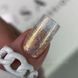 Рідкий гель Saga Professional Liquid Gel 45 золотисто-персикой з блискітками та шимером 15 мл  Рідкий гель Saga Professional Liquid Gel 45 золотисто-персикой з блискітками та шимером 15 мл  фото 2