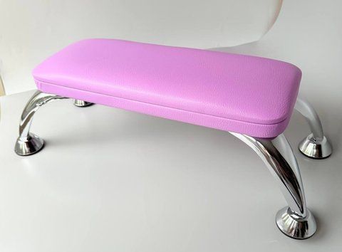 Підставка для манікюру на хромованих ніжках Lavender Total Beauty (Новий колір!) Підставка для манікюру на хромованих ніжках Lavender Total Beauty (Новий колір!) фото