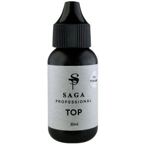 ТОП SAGA Titanium 30 ml. (стійкий до подряпин, без липкого шару) ТОП SAGA Titanium 30 ml. (стійкий до подряпин, без липкого шару) фото