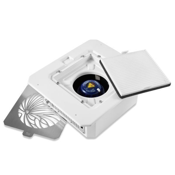 Вбудована витяжка для манікюру з HEPA фільтром Microstop Prof White 56 W Вбудована витяжка для манікюру з HEPA фільтром Microstop Prof White фото