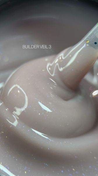 Гель для нарощування Saga Builder gel Veil №03, світло-рожевий з мікроблиском, 15 мл Гель для нарощування Saga Builder gel Veil №03, світло-рожевий з мікроблиском, 15 мл фото