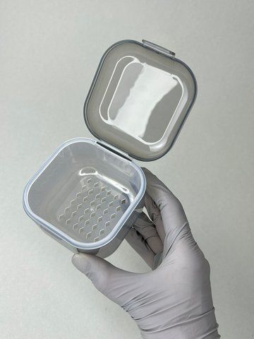 Бокс для замочування борів з кришкою (Чорний) Бокс для замочування борів з кришкою (Чорний) фото