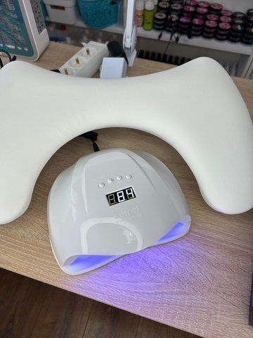Лампа для манікюру SUN X 54W White LED/UV для полімеризації sunx54 BLACK фото