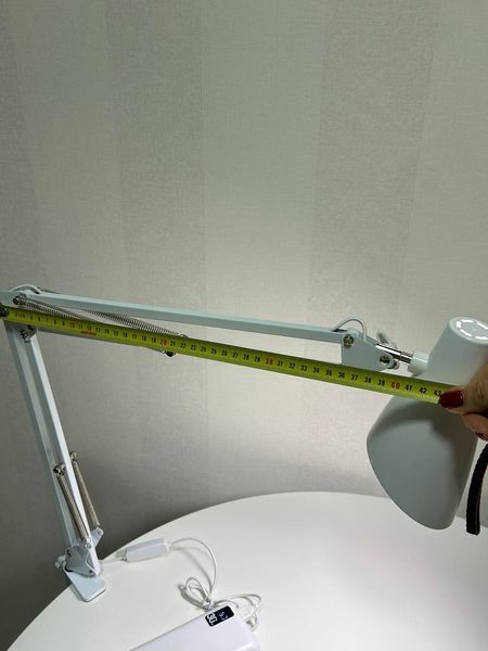 Настільна LED лампа працює від USB, біла (white) Настільна LED лампа працює від USB, біла (white) фото