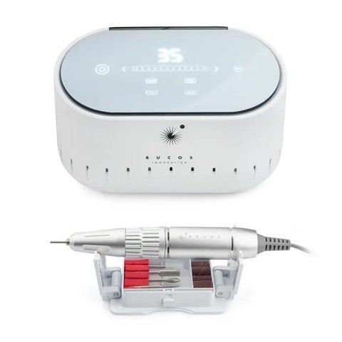 Фрезер для манікюру Bucos Nail Drill X3 PRO WHITE PEARL 65 Ват 35 000 об./хв. (Гарантія 12 міс) фото