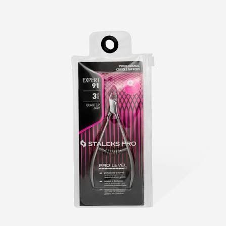 STALEKS (Сталекс) PRO EXPERT 91/3 mm Кусачки профессиональные для кожи STALEKS (Сталекс) PRO EXPERT 91/3 mm Кусачки професійні для шкіри  фото
