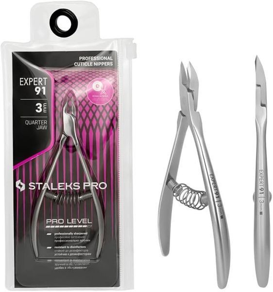 STALEKS (Сталекс) PRO EXPERT 91/3 mm Кусачки профессиональные для кожи STALEKS (Сталекс) PRO EXPERT 91/3 mm Кусачки професійні для шкіри  фото