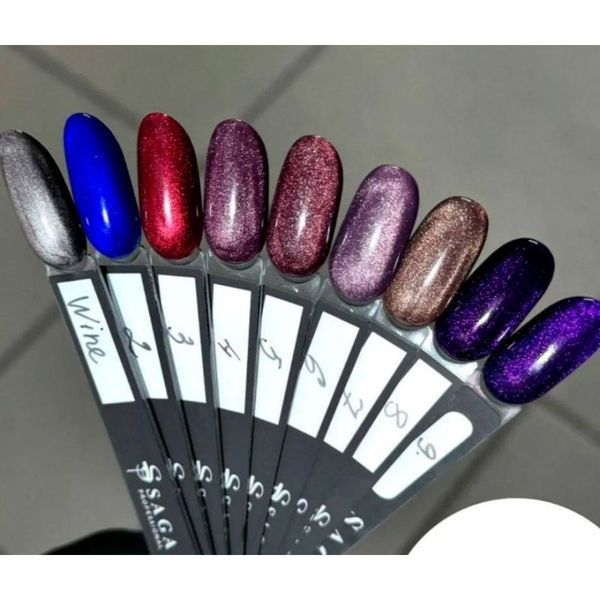 SAGA professional Гель-лак Wine Cat 08, 10 мл SAGA professional Гель-лак Wine Cat 08, 10 мл фото