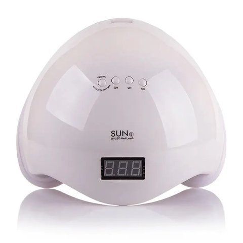 Лампа для манікюру SUN 5 &mdash; LED+UV 48 W White для полімеризації SUN 5 &mdash; LED+UV 48 W White фото