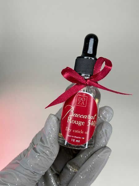 Cуха олія для кутикули NailDoza Baccarat Rouge 540, 15 ml Cуха олія для кутикули Baccarat Rouge 540, 15 ml фото