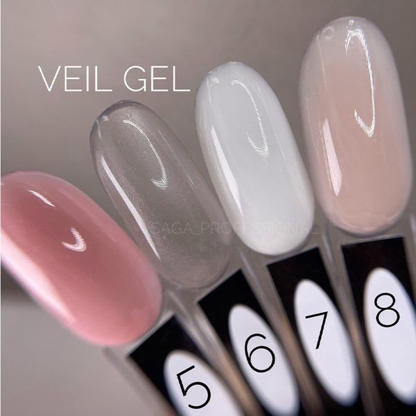Гель для нарощування Saga Professional Builder Gel Veil 08. нюдовий беж. 15 мл Гель для нарощування Saga Professional Builder Gel Veil 08. нюдовий беж. 15 мл фото