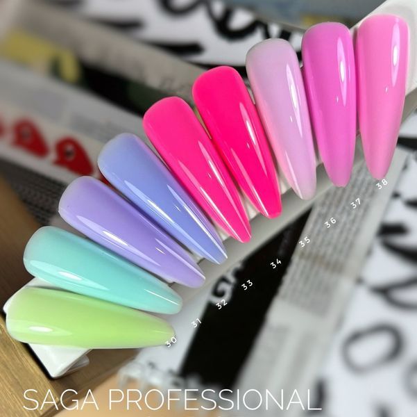 Рідкий гель Saga Professional Liquid Gel 35 Рожевий. 15 мл  Рідкий гель Saga Professional Liquid Gel 35 Рожевий. 15 мл  фото