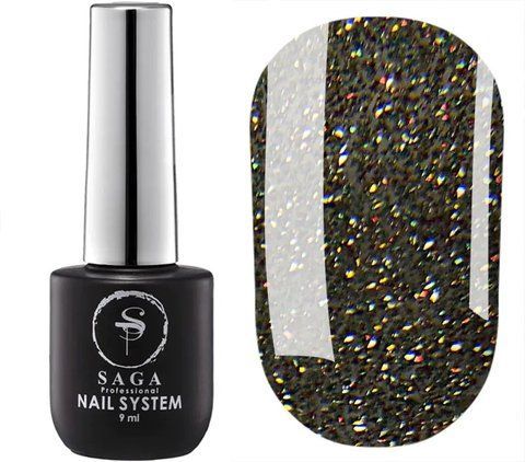 SAGA professional Гель-лак світловідбивний NY DISCO 04, 9 мл SAGA professional Гель-лак світловідбивний NY DISCO 04, 9 мл фото