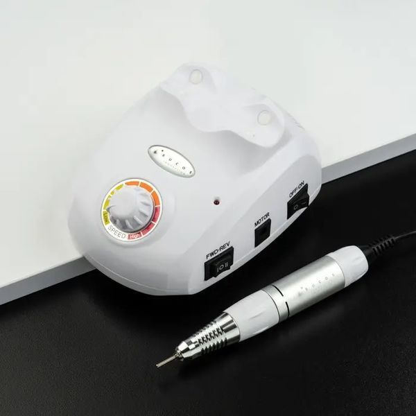 Фрезер для манікюру BUCOS Nail Drill ZS-603 PRO White 45 Ватів 35000 об/хв фото