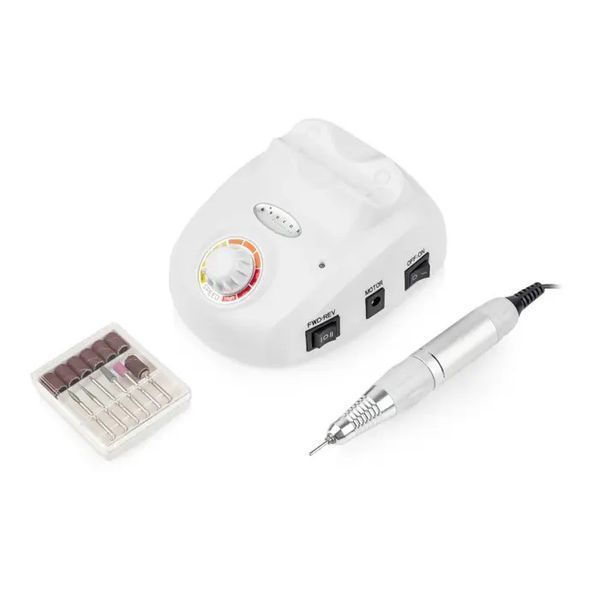 Фрезер для манікюру BUCOS Nail Drill ZS-603 PRO White 45 Ватів 35000 об/хв фото