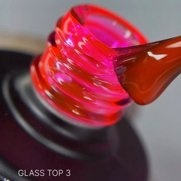 SAGA professional Вітражний топ без липкого шару GLASS 03, 10 мл фото