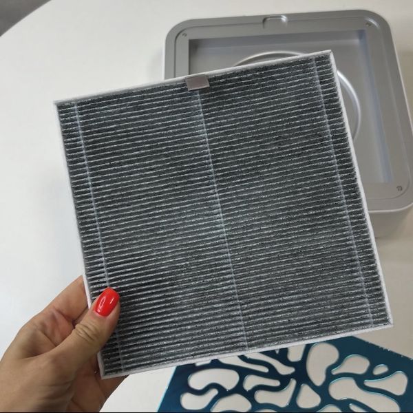 Витяжка MUSSON X3 SILVER з вугільним НЕРА-фільтром 72W для манікюру та педикюру Витяжка MUSSON X3 SILVER з вугільним НЕРА-фільтром 72W для манікюру та педикюру фото