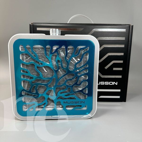 Витяжка MUSSON X3 SILVER з вугільним НЕРА-фільтром 72W для манікюру та педикюру Витяжка MUSSON X3 SILVER з вугільним НЕРА-фільтром 72W для манікюру та педикюру фото