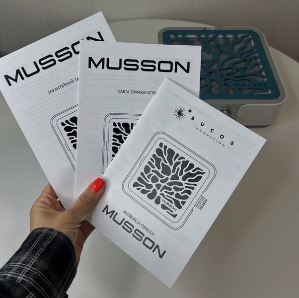Витяжка MUSSON X3 SILVER з вугільним НЕРА-фільтром 72W для манікюру та педикюру Витяжка MUSSON X3 SILVER з вугільним НЕРА-фільтром 72W для манікюру та педикюру фото